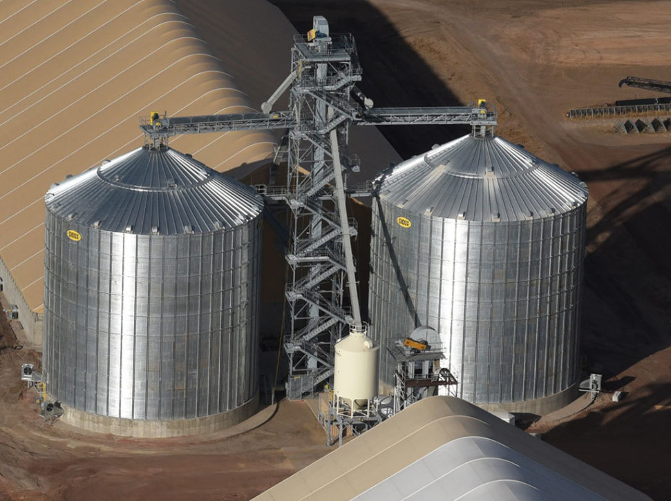 Flat Grain Storage  Sioux Steel Company