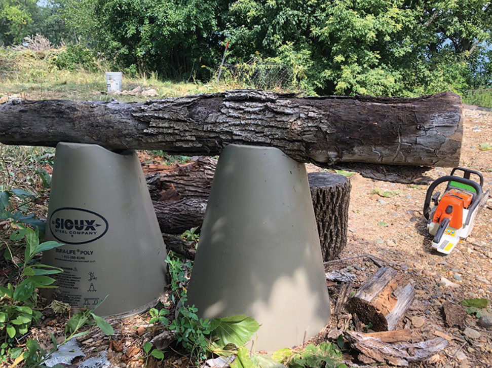 Log Cutting Stands Sioux Steel Company