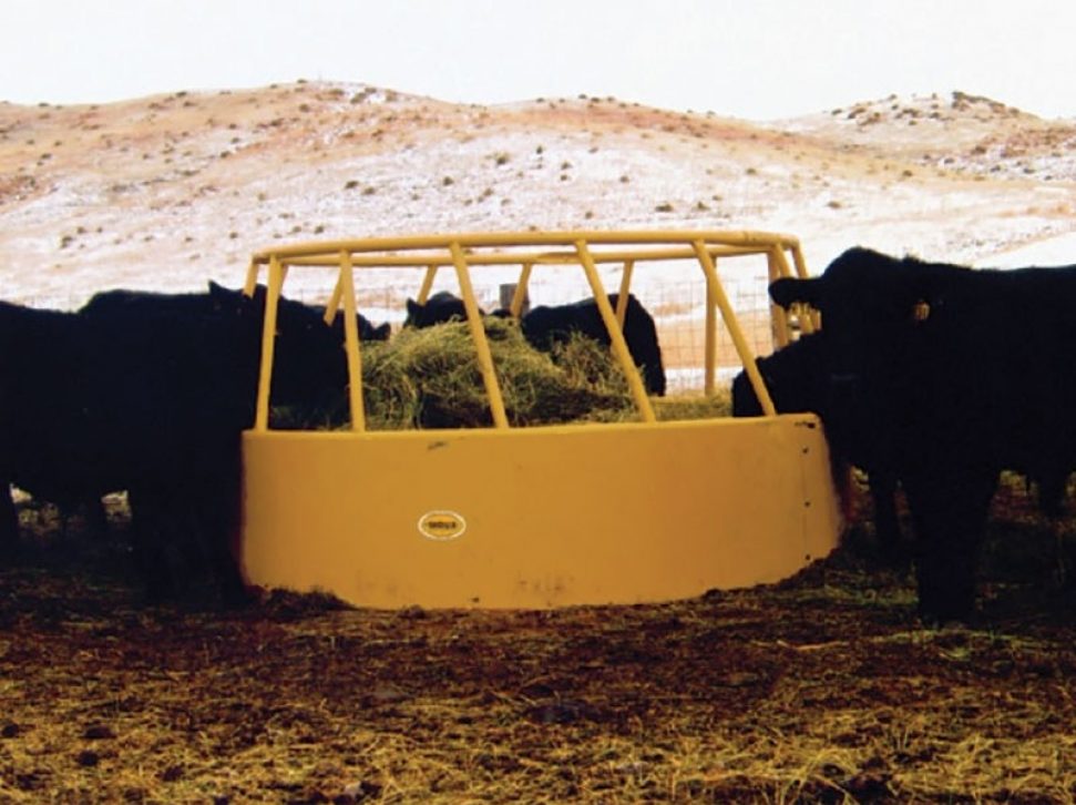 Bull Hay Feeder